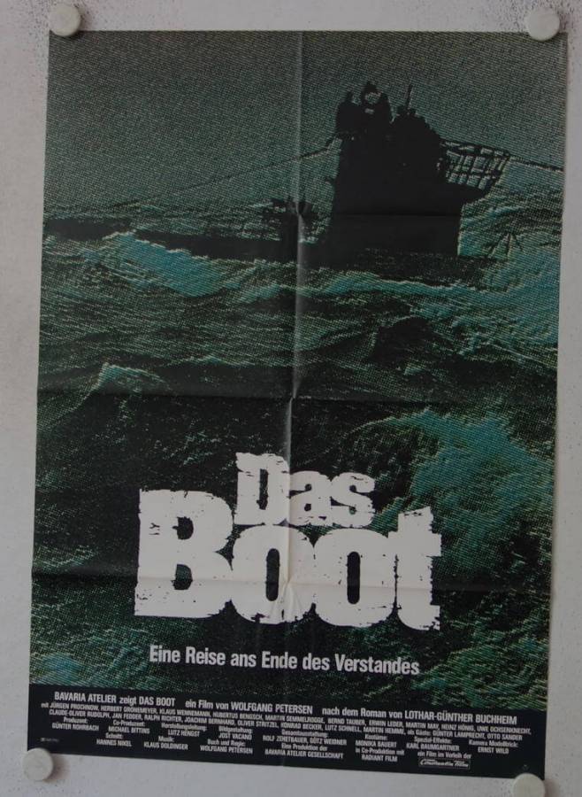 Das Boot original release german movie poster